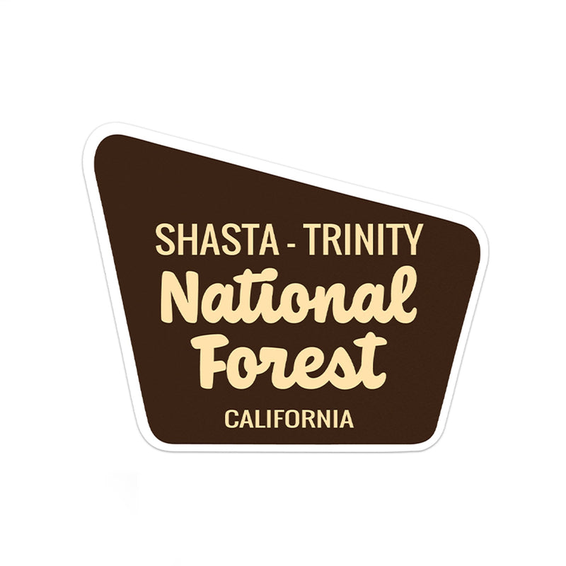 Shasta-Trinity National Forest Sticker - Albion Mercantile Co.
