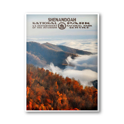 Shenandoah National Park Poster - Albion Mercantile Co.