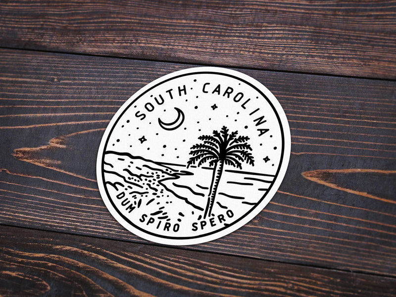 South Carolina Sticker - Albion Mercantile Co.