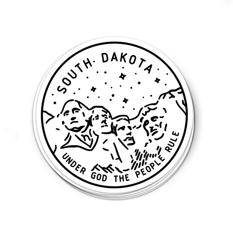 South Dakota Sticker - Albion Mercantile Co.