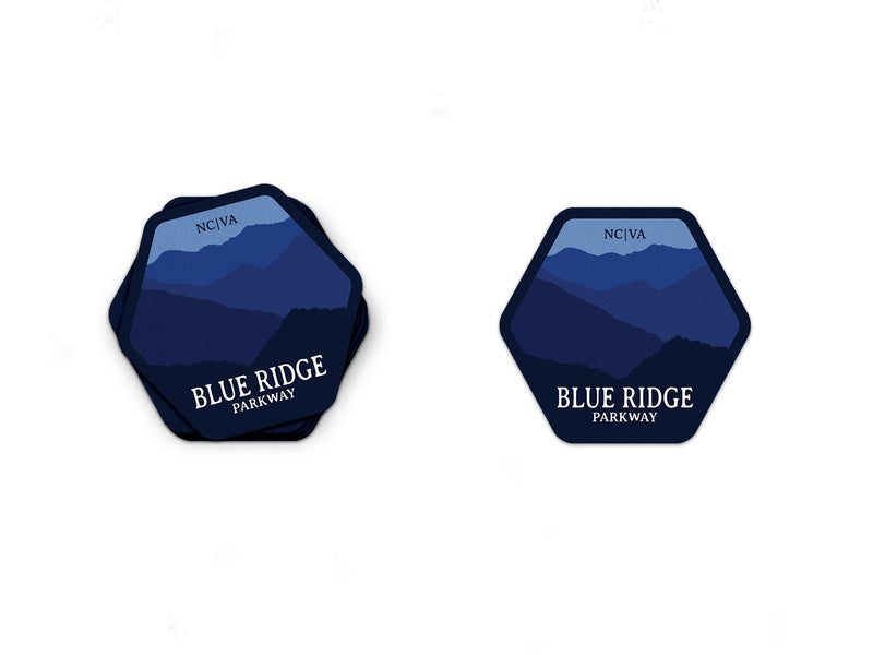 Blue Ridge Parkway Sticker | National Park Sticker | National Park Decal | - Albion Mercantile Co.