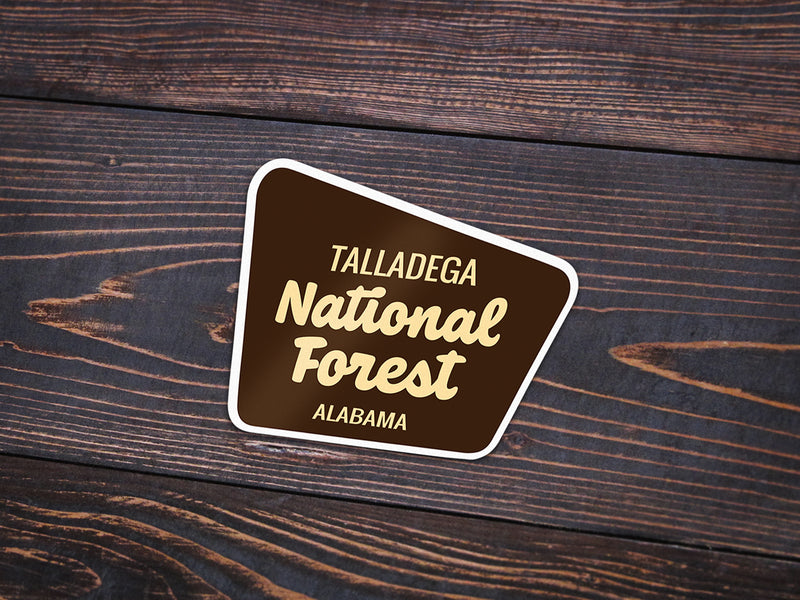 Talladega National Forest Sticker - Albion Mercantile Co.