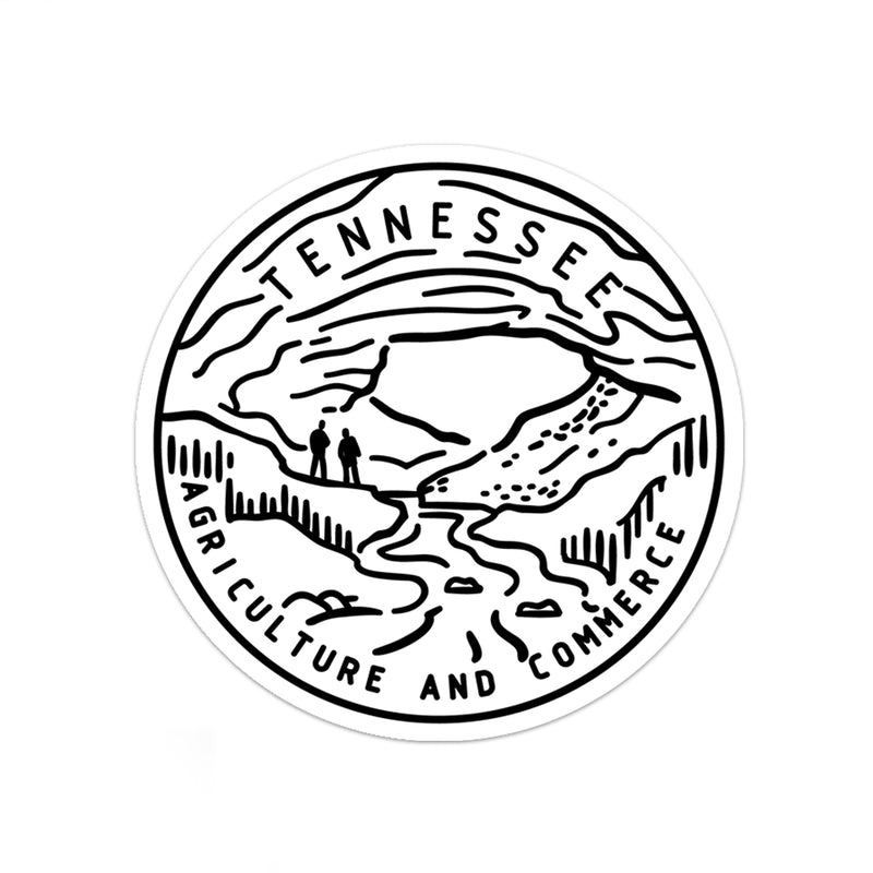 Tennessee Sticker - Albion Mercantile Co.
