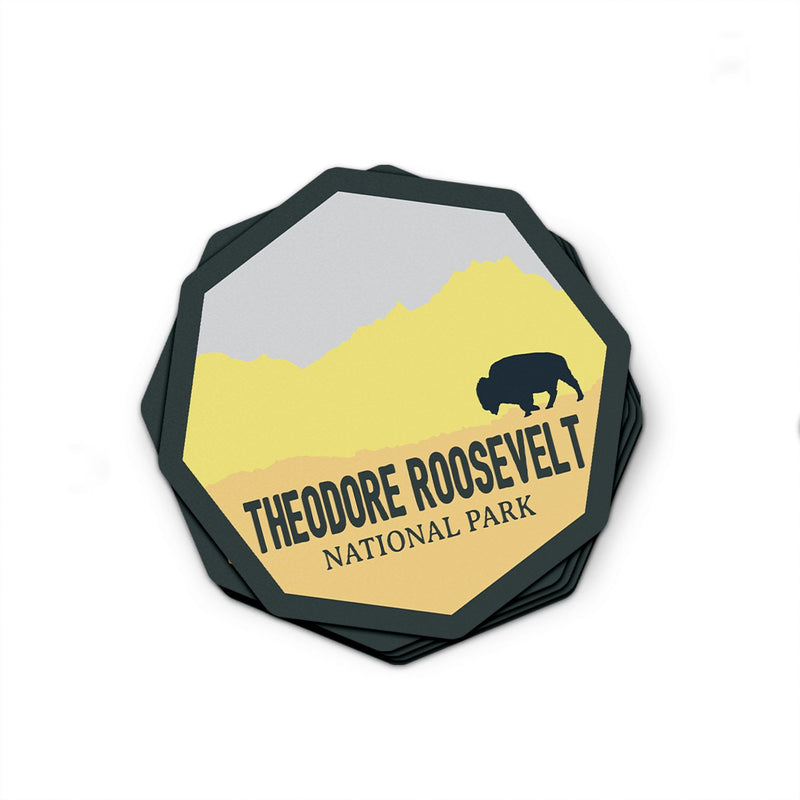 Theodore Roosevelt National Park Sticker | National Park Decal - Albion Mercantile Co.