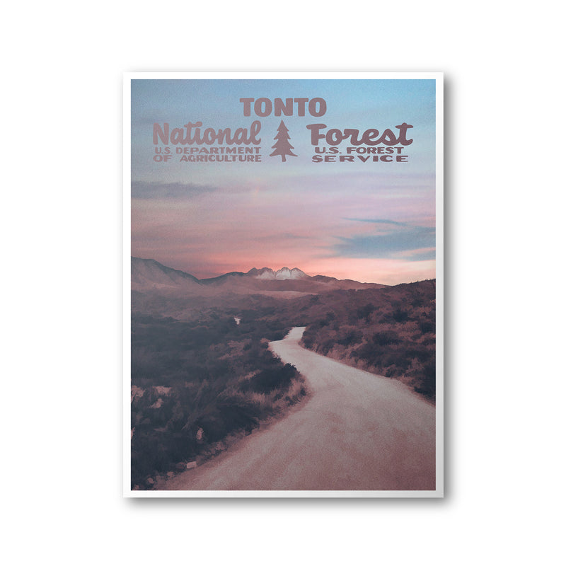 Tonto National Forest Poster