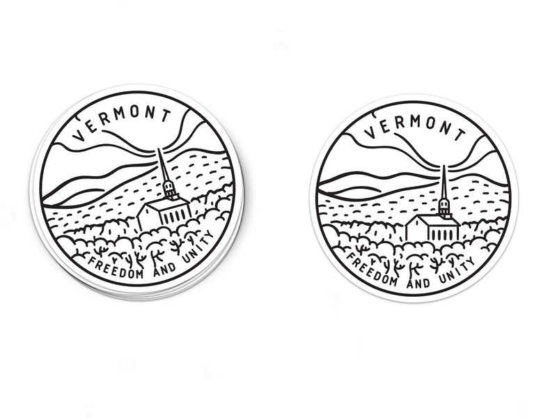 Vermont Sticker - Albion Mercantile Co.