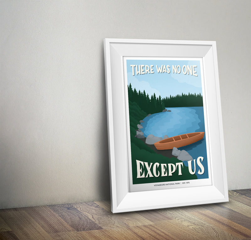 Voyageurs National Park Poster | Subpar Parks Poster