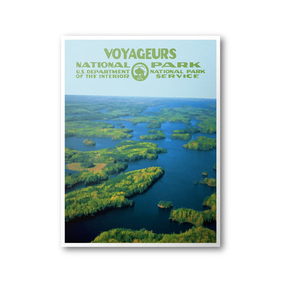 Voyageurs National Park Poster - Albion Mercantile Co.