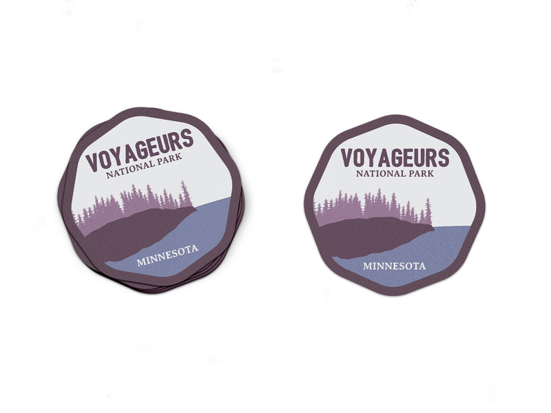 Voyageurs National Park Sticker | National Park Decal - Albion Mercantile Co.