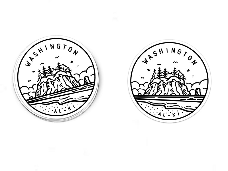 Washington Sticker - Albion Mercantile Co.