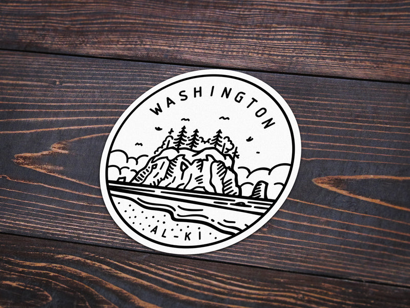 Washington Sticker - Albion Mercantile Co.