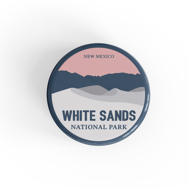 White Sands National Park Button Pin
