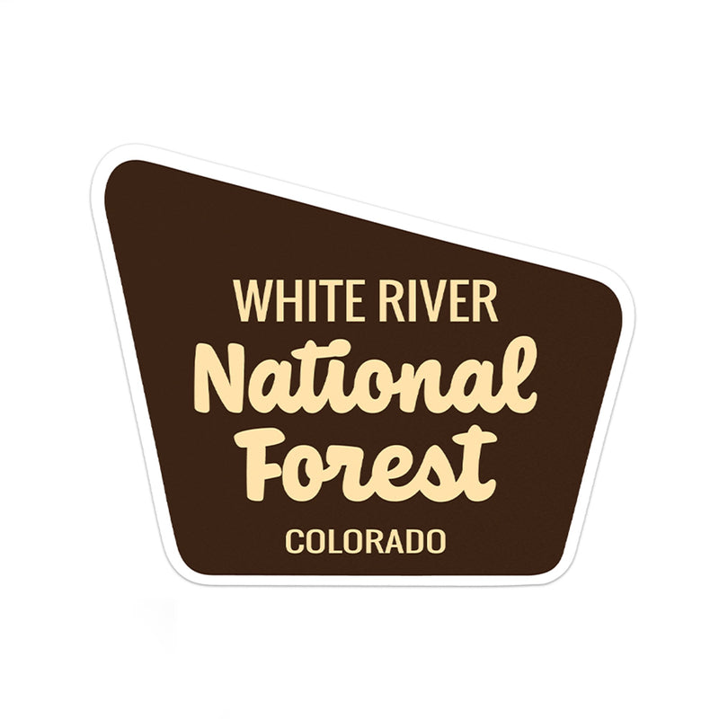 White River National Forest Sticker - Albion Mercantile Co.