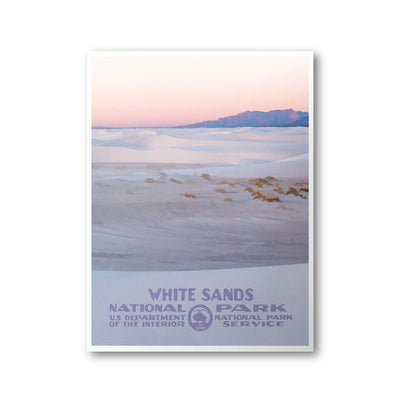White Sands National Park Poster - Albion Mercantile Co.