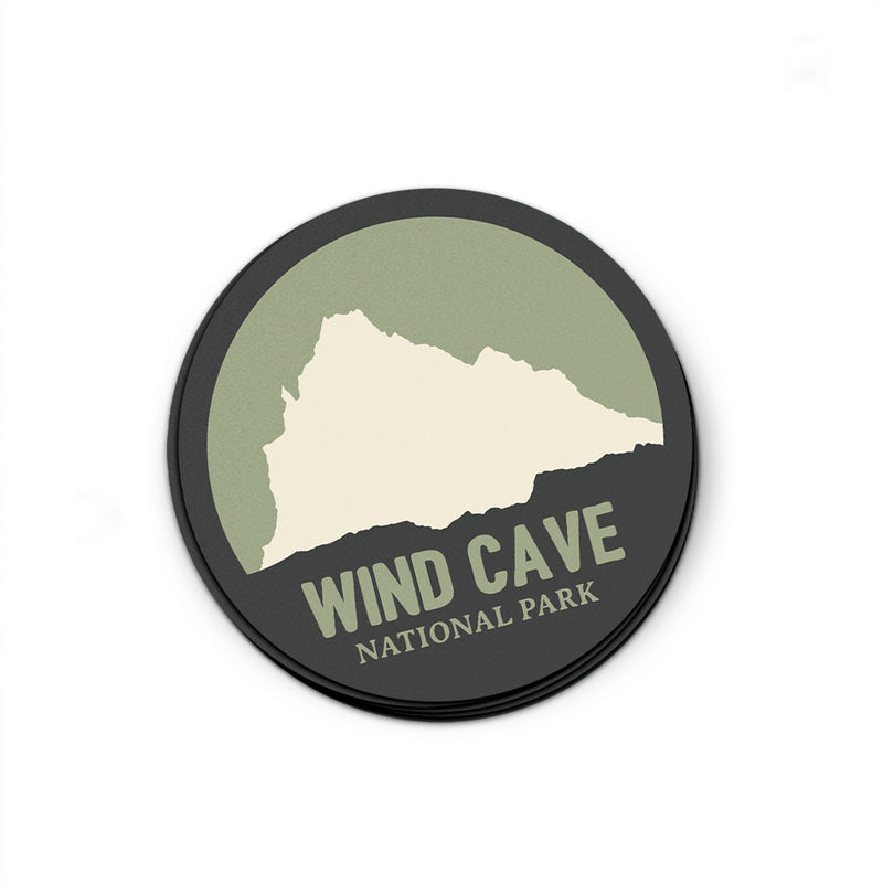 Wind Cave National Park Sticker | National Park Decal - Albion Mercantile Co.