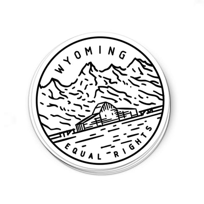 Wyoming Sticker - Albion Mercantile Co.