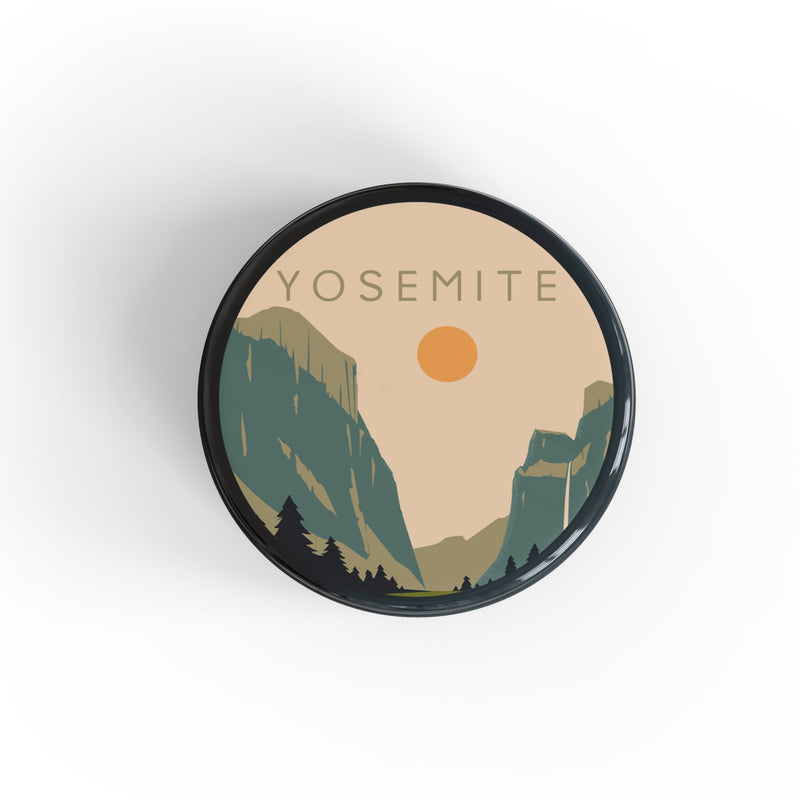 Yosemite National Park Button Pin