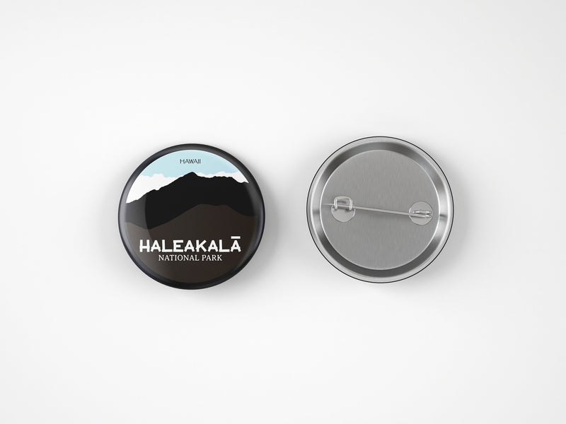 Haleakala National Park Button Pin