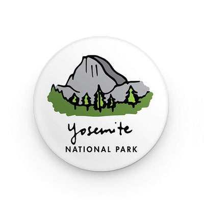 Yosemite National Park Button Pin - Albion Mercantile Co.
