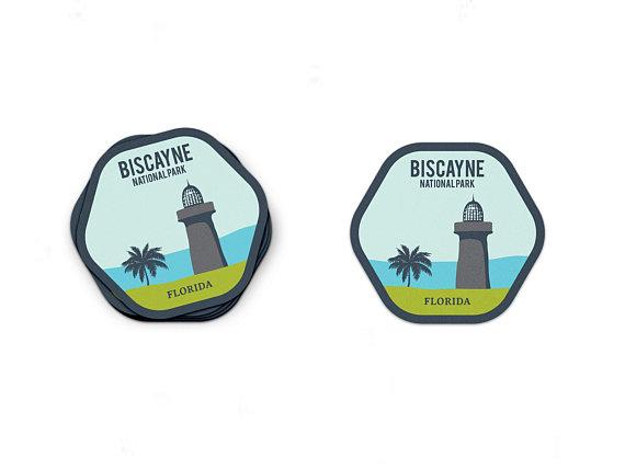 Biscayne National Park Sticker | National Park Decal - Albion Mercantile Co.