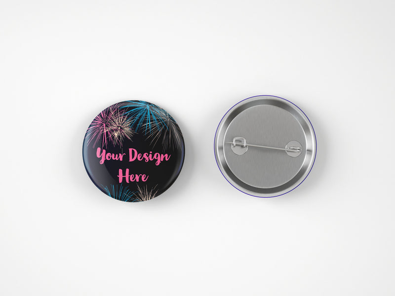 Custom Button Pin | Pinback Button | Multiple Sizes Available | Customizable