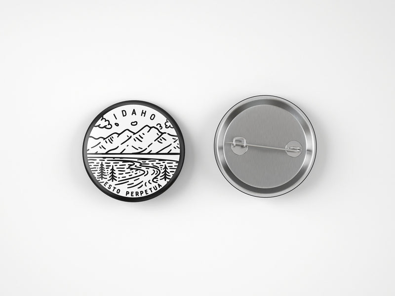 Idaho Button Pin