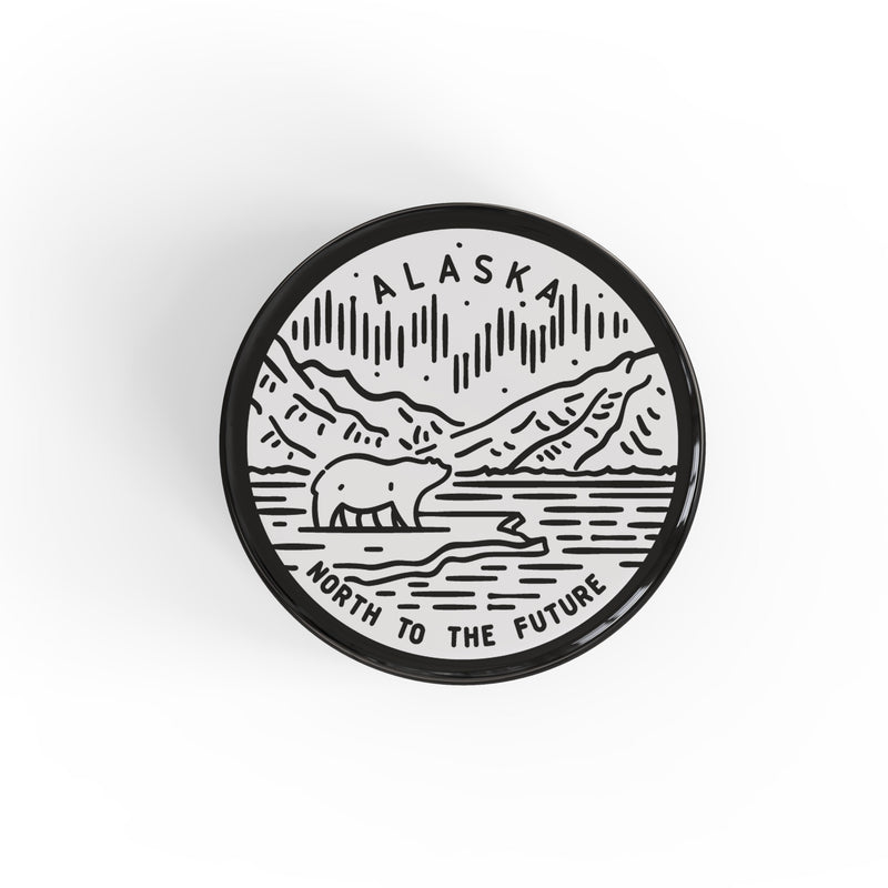 Alaska Button Pin