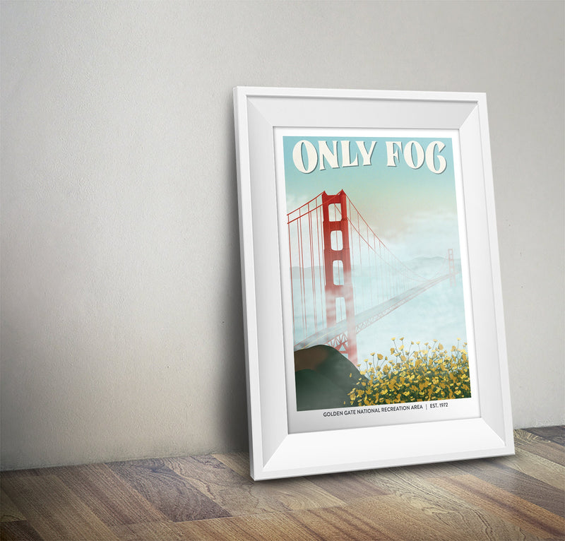 Golden Gate National Recreation Area Poster | Subpar Parks Poster