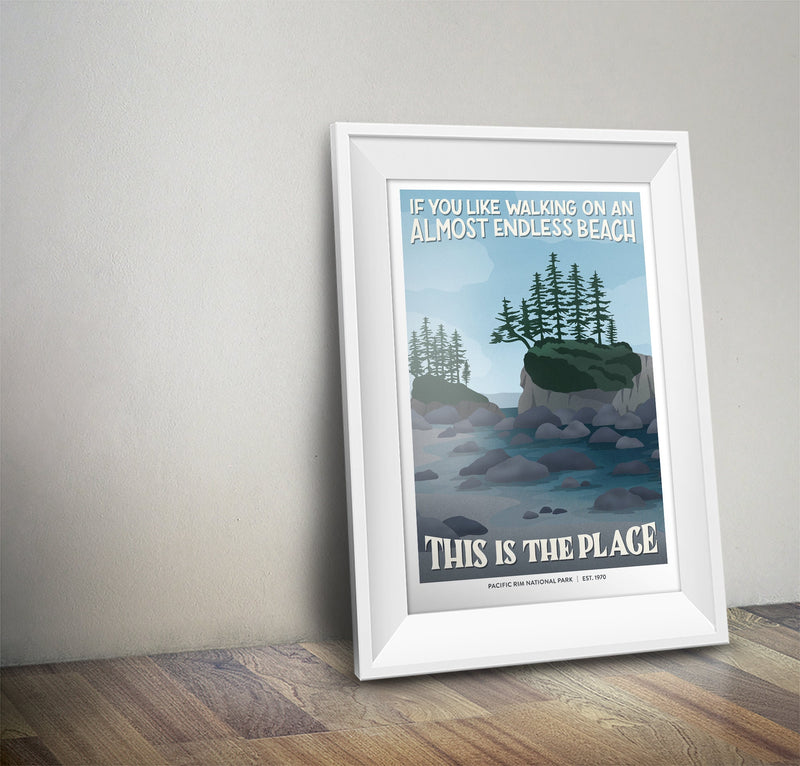 Pacific Rim National Park Poster | Subpar Parks Poster