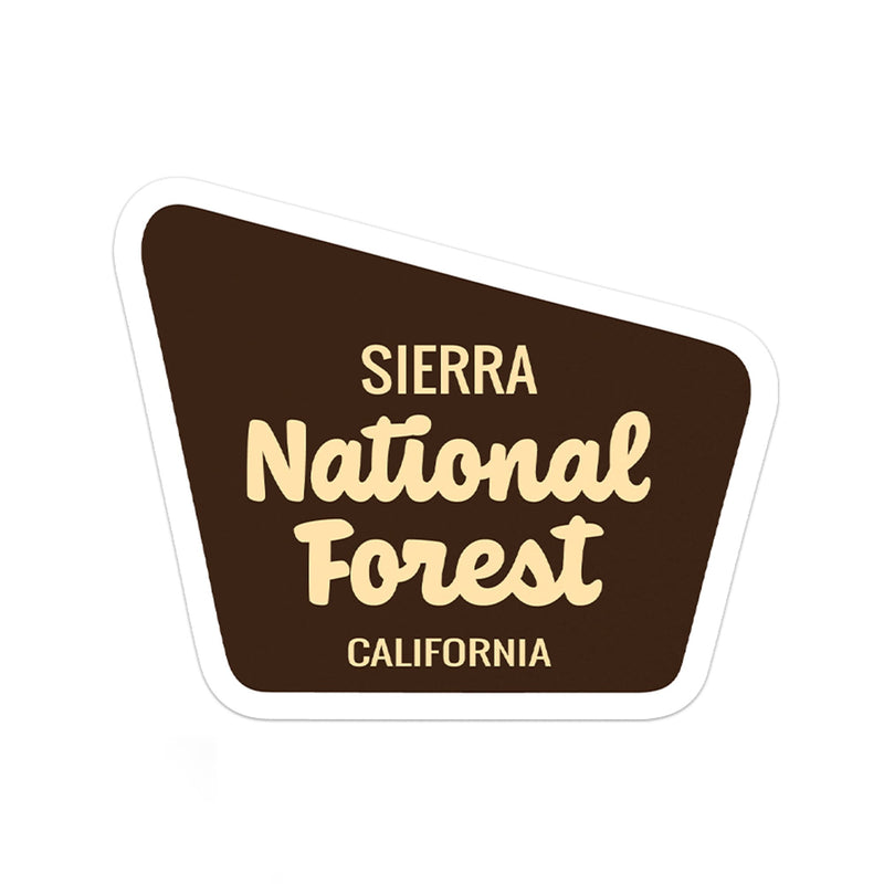 Sierra National Forest Sticker