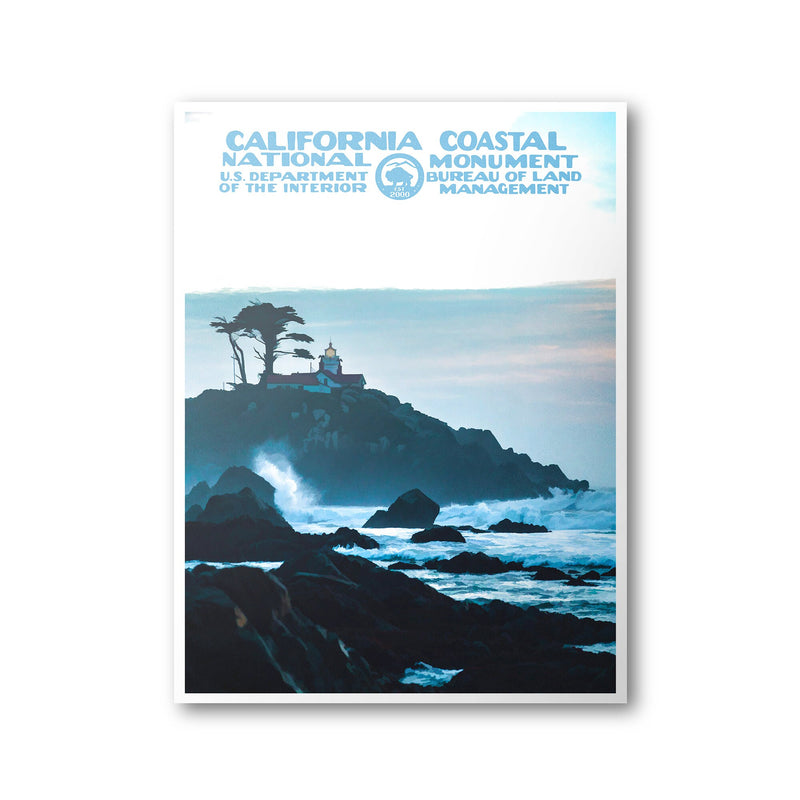 California Coastal National Monument Poster