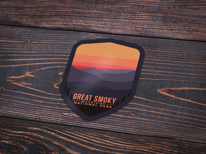 Great Smoky Mountains National Park Sticker | Multiple Sizes Available